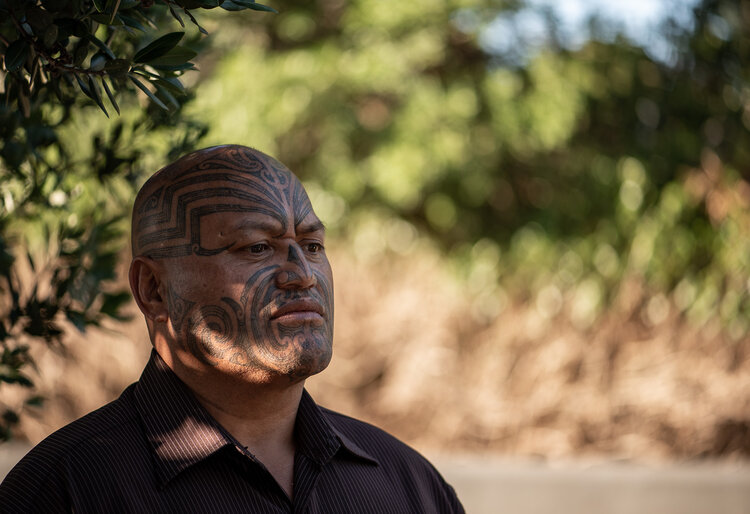 Image of Richie Waiwai representing our partnership with Mana Whenua